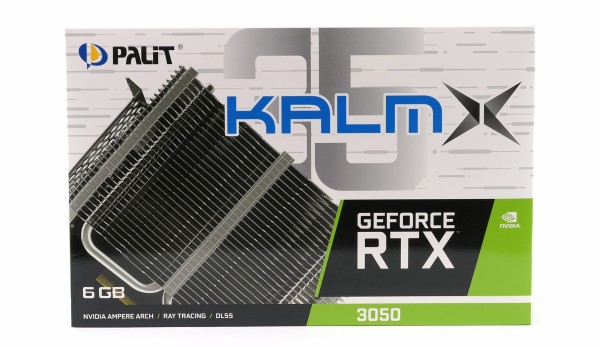 Palitのファンレスビデオカード「GeForce RTX 3050 KalmX 6GB