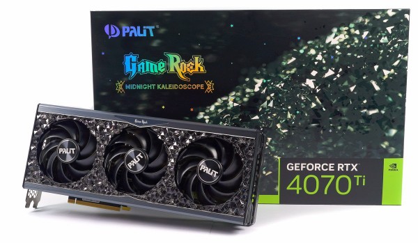 完動品：Palit GeForce RTX 4070 Ti 12GB