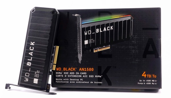 WD_BLACK AN1500 Add-in-Card 4TB」をレビュー。見た目も性能も価格も