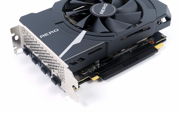 MSI GeForce RTX 3060 Ti AERO ITX OC LHR」をレビュー。ITX完全対応で