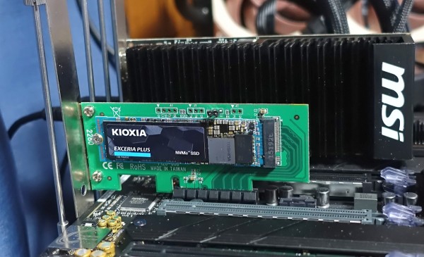 KIOXIA EXCERIA PLUS NVMe SSD 1TB」をレビュー : 自作とゲームと趣味の日々