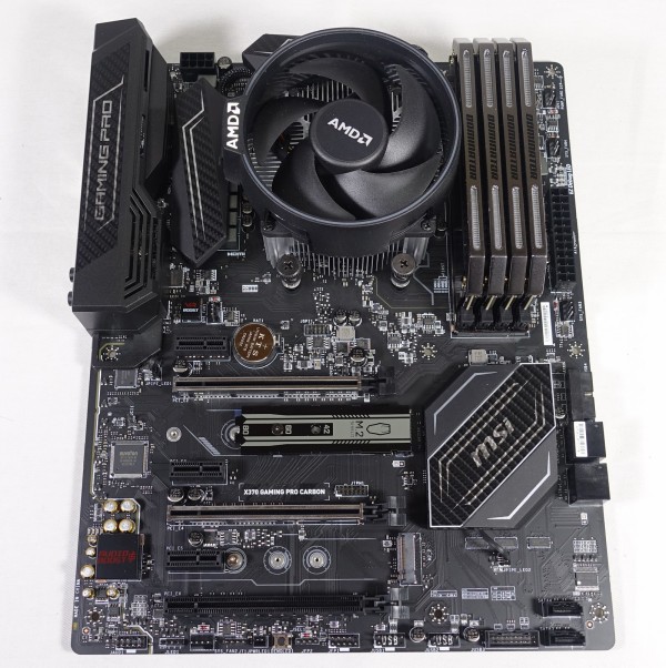 MSI X370 GAMING PRO CARBON マザーボード AMD Ryzen 5 2600X CPU