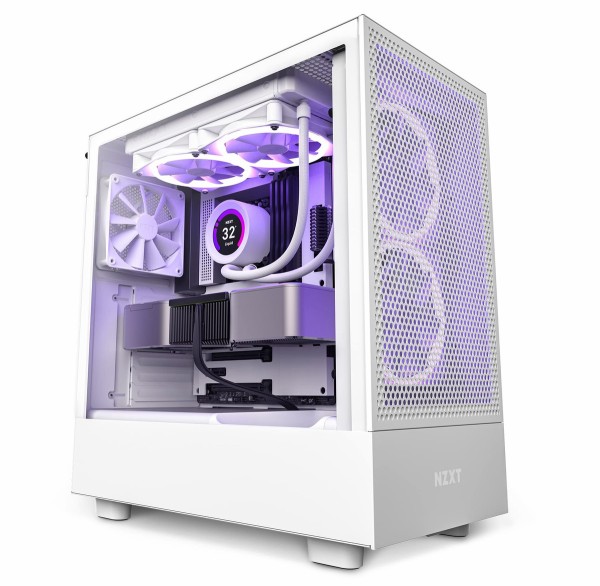 グラボ用ファンダクト搭載「NZXT H5 Flow」が発売。フロントガラスの