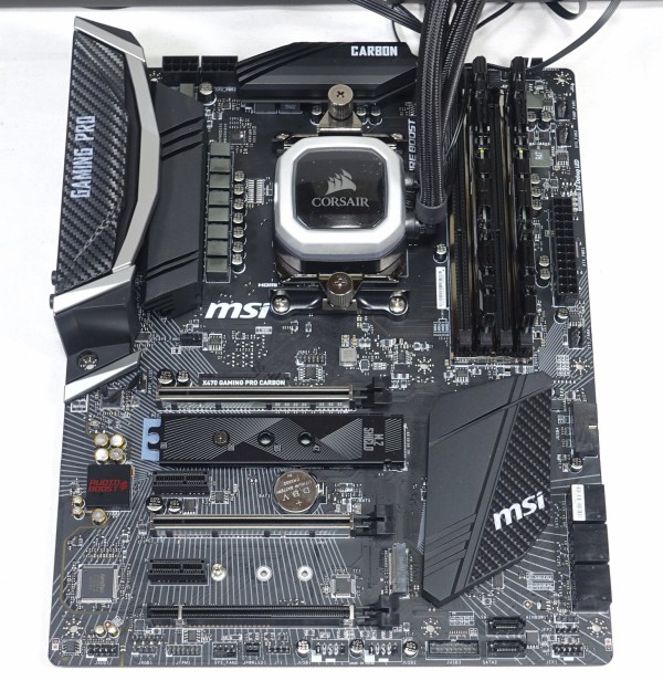 MSI X470 GAMING PRO CARBON」をレビュー。第2世代Ryzen 5 Ready