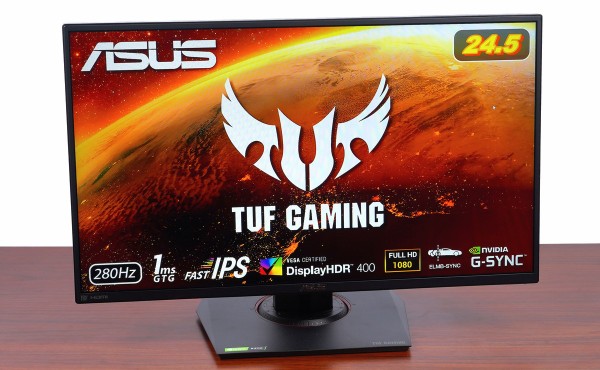 ASUS TUF Gaming VG259QM」をレビュー。VRR＆MBRを同時にこなすELMB