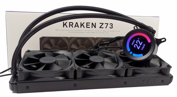 Nzxt Kraken Z73 をレビュー Lcdディスプレイで機能性を向上させた新生kraken上位モデルを徹底検証 自作とゲームと趣味の日々