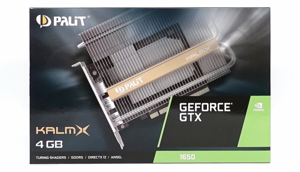 Palit GeForce GTX 1650 KalmX」をレビュー。30％高速化でファンレス 