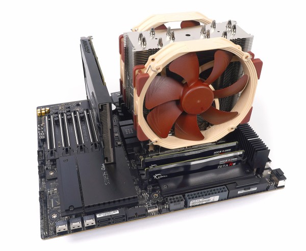 Noctua NH-U14S DX-4677」をレビュー。2495Xで350W級のOCにも