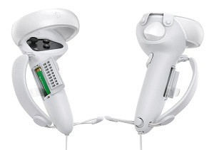 Meta Quest 2用の最強ナックル式カバーをレビュー。付けたまま電池交換 