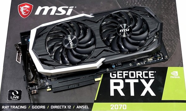 MSI GeForce RTX 2070 ARMOR 8G」をレビュー。静音性抜群な3スロット