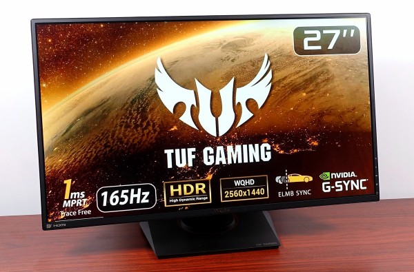 TUF GAMING VG27AQ 27型WQHD IPS 165Hzモニター