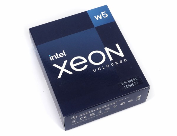 Intel Xeon W-5 2455X CPU 動作品