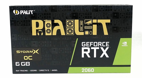 Palit GeForce RTX 2060 6GB StormX OC」をレビュー。国内最安値のMini