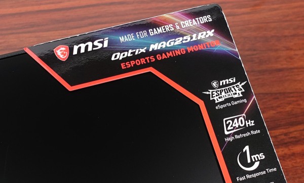 MSI OPTIX MAG251RX」をレビュー。OSDフルアクセス＆ホットキー操作が