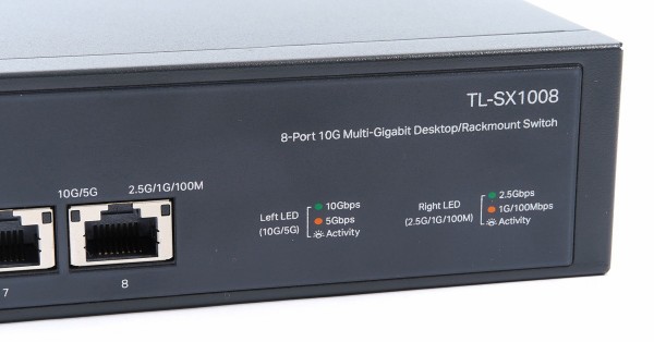 TP-Link 8ポート 全ポート10G対応 10G マルチギガビット アンマネージ