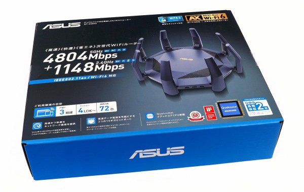 タイムセール中 ASUS 10ギガ 無線 ルーター RT-AX89X 1回使用 ほぼ新品