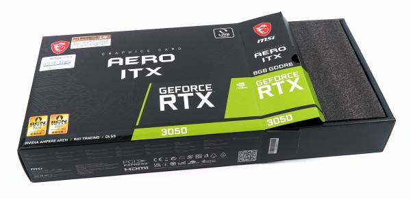 MSI GeForce RTX 3050 AERO ITX 8G」をレビュー : 自作とゲームと趣味 ...