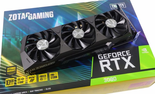 ZOTAC GAMING GeForce RTX 3080 Trinity」をレビュー : 自作とゲームと ...