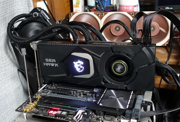 MSI GeForce RTX 2080 Ti SEA HAWK」をレビュー。マルチGPUで ...