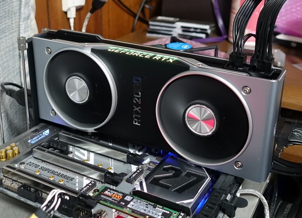 GeForce RTX 2080 Ti Founders Edition」をレビュー。GTX1080Ti