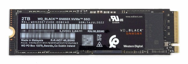 WD_BLACK SN850X NVMe SSD 1TB / 2TB」をレビュー。SN850よりも高速なのに低消費電力！ : 自作とゲームと趣味の日々