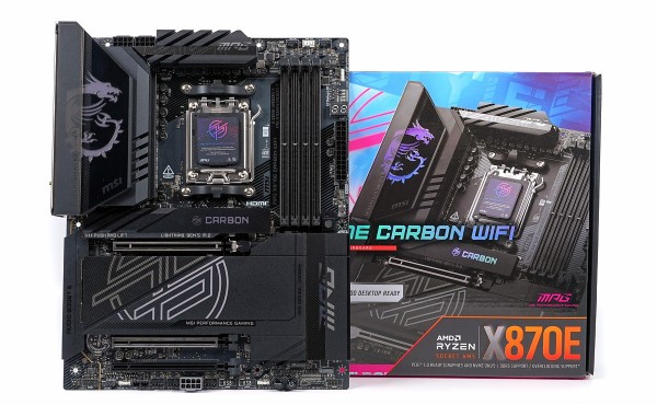 MSI MPG X870E CARBON WIFI」をレビュー。9800X3Dにも最適、高