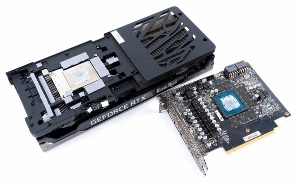 Palit GeForce RTX 3070 Ti GameRock OC」をレビュー。七色に
