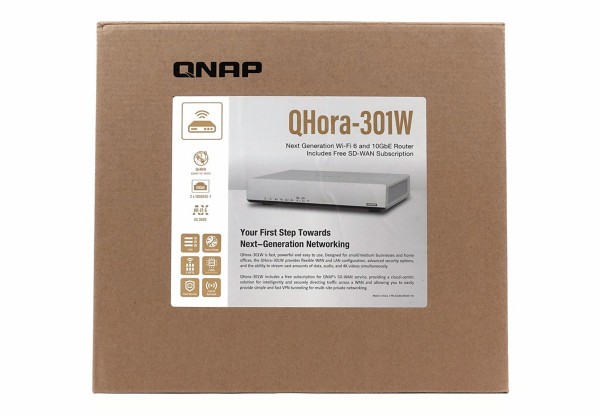 QNAP QHora-301W 11ax ルーター