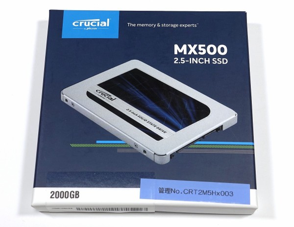 CT2000MX500SSD1 Crucial MX500 2TB 3D NAND SATA 2.5 Inch Internal  SSD Z 