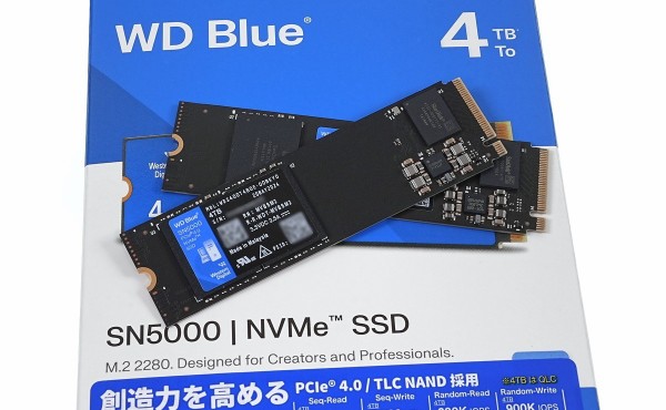 WD Blue SN5000 4TB」をレビュー。QLCでも速い最新BiCS6採用の WD Blue SN5000 4TB」をレビュー。QLCでも速い最新BiCS6採用の