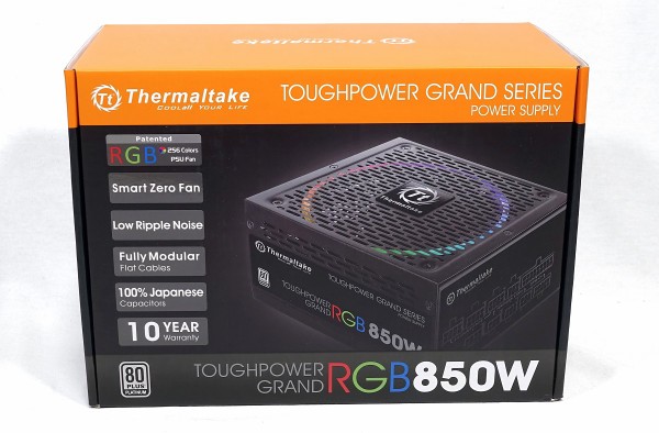 Thermaltake Toughpower Grand RGB 850W Platinum」をレビュー。iRGB
