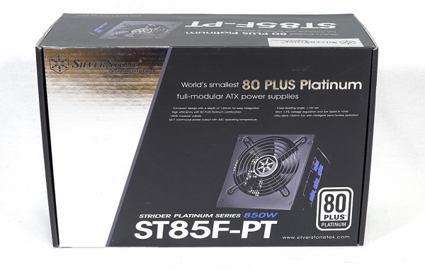 SilverStone Strider Platinum ST85F-PT」をレビュー。奥行140mmの世界