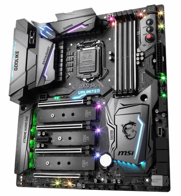 MSIからフラッグシップ級Z370マザボ「Z370 GODLIKE GAMING」が