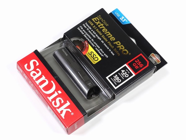 SanDisk Extreme Pro USB3.1フラッシュメモリ 256GB」をレビュー 