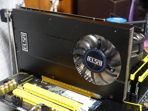 待望の1スロットGTX1050Ti「ELSA GeForce GTX 1050 Ti 4GB SP