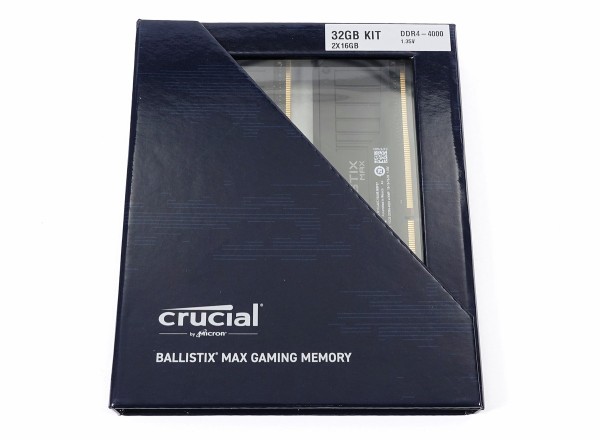 Crucial Ballistix MAX」をレビュー。Micron純正1Rank 16GB