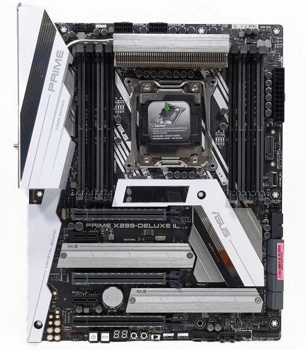 ASUS PRIME X299-DELUXE II」をレビュー。Core i9 9980XEの4.4GHz OCに