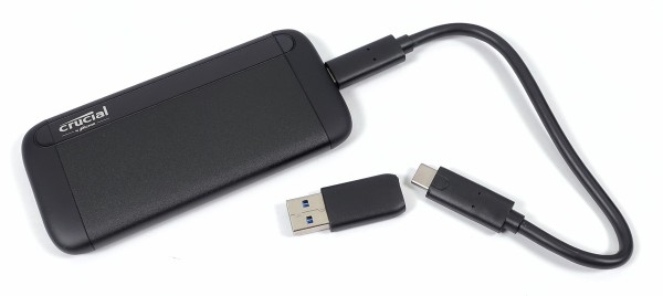 Crucial X8 Portable SSD 2TB」をレビュー。最新QLC型NAND採用のUSB3.1 