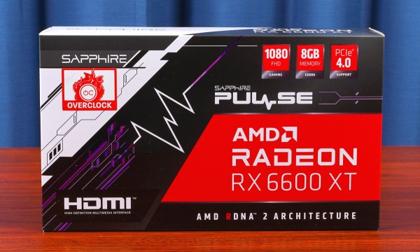 SAPPHIRE PULSE Radeon RX 6600 XT OC」をレビュー。高静音な定番 