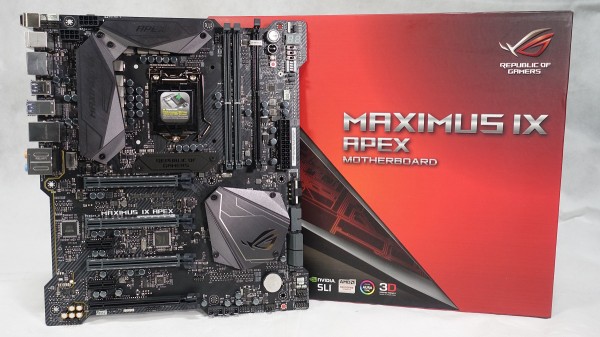 尖ったデザイン 機能 Asus Rog Maximus Ix Apex をレビュー 前編 外観 各種コンポーネント オーバークロッカー向け機能満載の特化型マザーボード 自作とゲームと趣味の日々