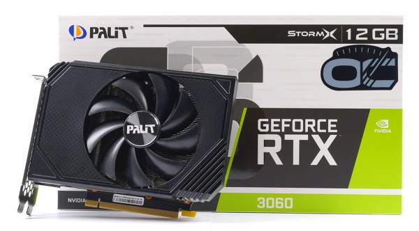 Palit GeForce RTX 3060 StormX OC 12GB」をレビュー。RTX30シリーズ初 ...