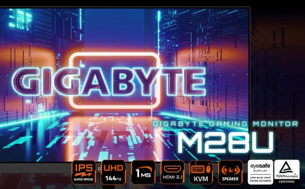 GIGABYTE M28U」をレビュー。PS5/Xbox SX/PC/スマホ全部繋いでも 