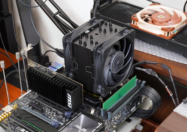 Noctua NH-U12A chromax.black」をレビュー。Core i9 12900Kや