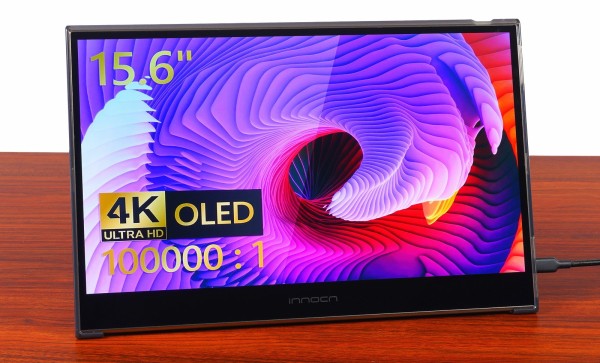 美しい価格 有機el OLEDモバイルディスプレイ 4K モバイルモニター15.6インチ ディスプレイ