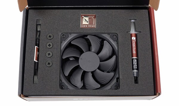 Noctua NH-L9a-AM4 chromax.black, 高さ92mm ロープロファイル