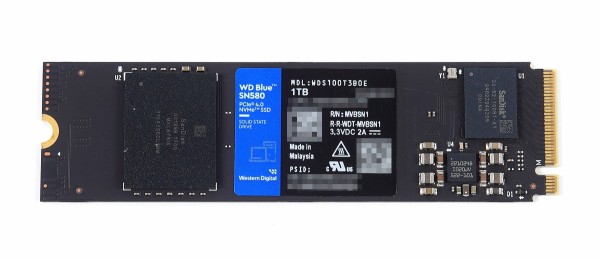 WD Blue SN580 1TB / 2TB」をレビュー。高コスパ・低消費電力な WD Blue SN580 1TB / 2TB」をレビュー。高コスパ・低消費電力な