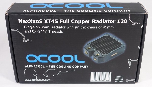 Alphacool NexXxoS XT45 Full Copper 120mm ラジエーター」をレビュー