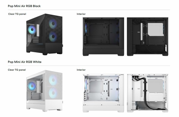 Fractal Design Pop Mini」が発売。MicroATX対応コンパクトモデル : 自作とゲームと趣味の日々