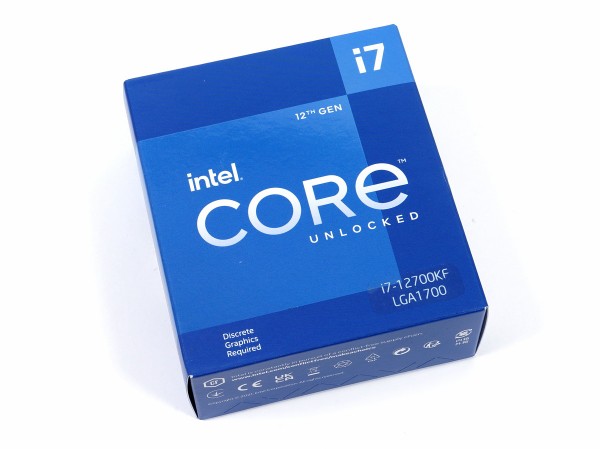  Intel Core i7-12700KF Gaming Desktop Processor 12 (8P+