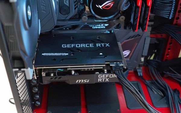 MSI GeForce RTX 3060 Ti AERO ITX OC LHR」をレビュー。ITX完全対応で